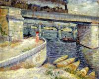 Gogh, Vincent van - Bridges Across the Seine at Asnieres